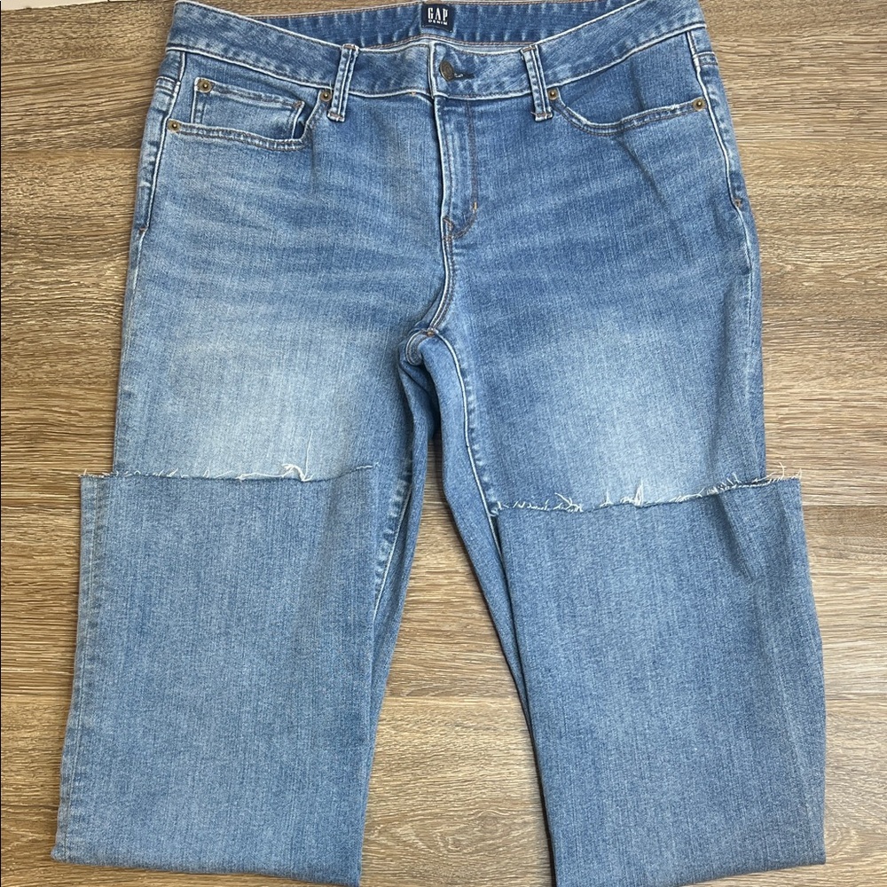 GAP 1969 Long & Lean Jeans – Tall 12/31 Light Wash Stretch Denim